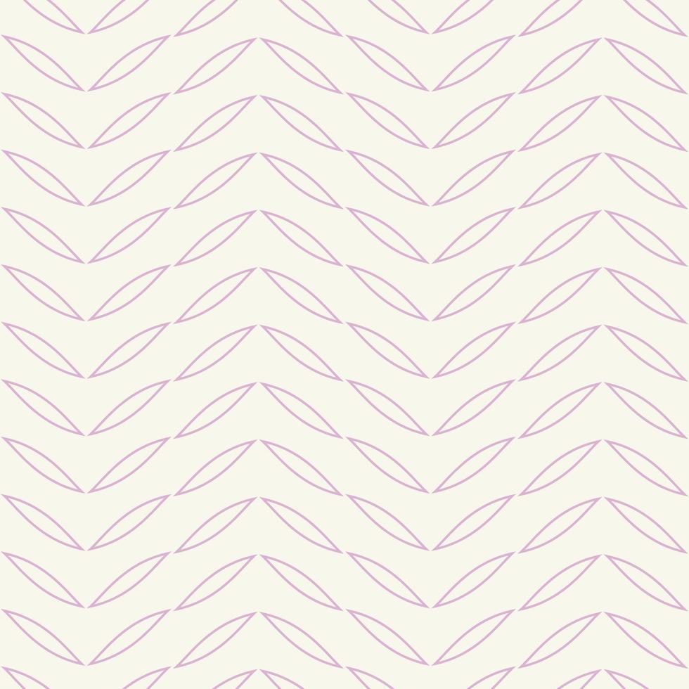 Pastel pink zigzag geometric vector pattern, abstract repeat background