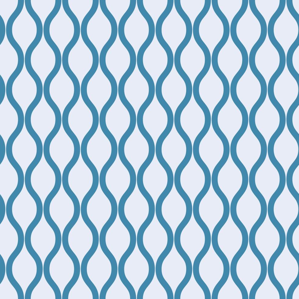 Blue seamless vector repeat pattern, geometric abstract print