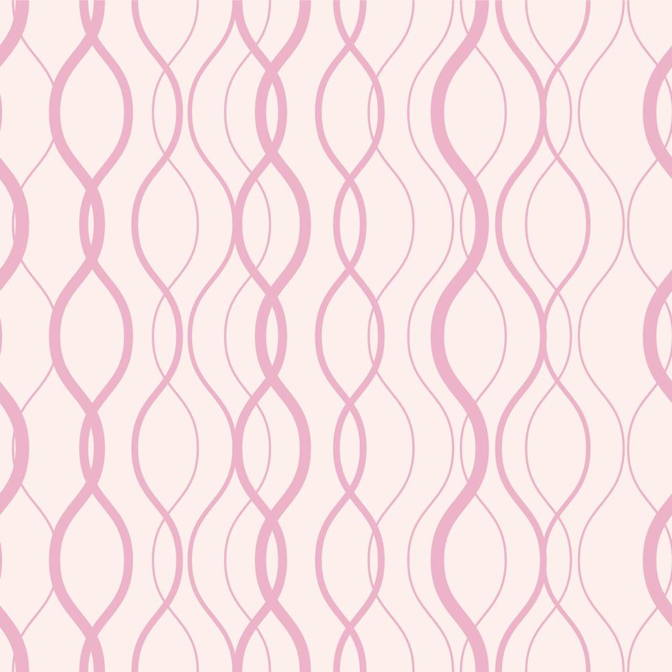 Pink vector pattern with vertical lines, seamless pastel repeat