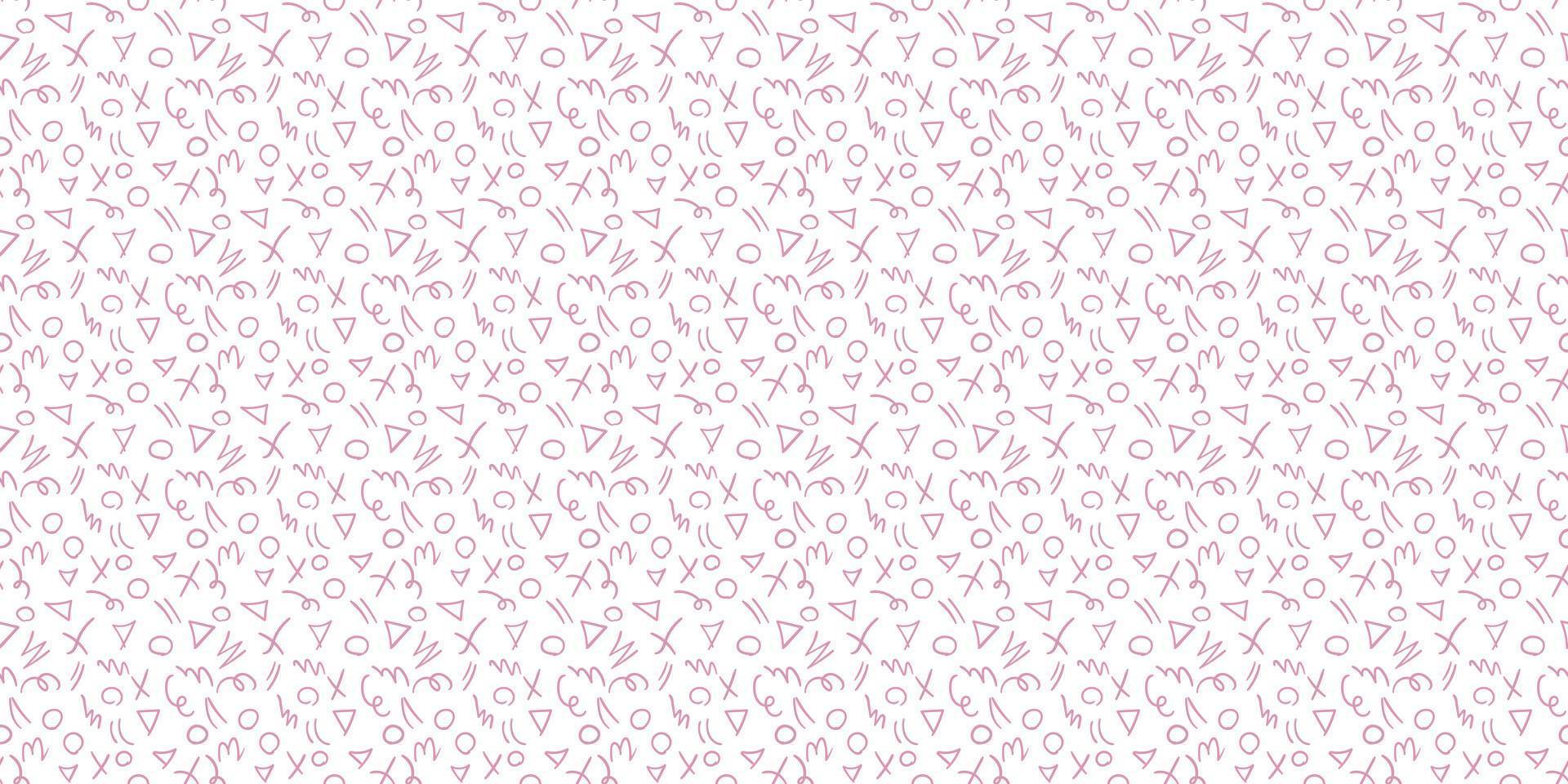 Pink and white seamless repeat pattern vector background