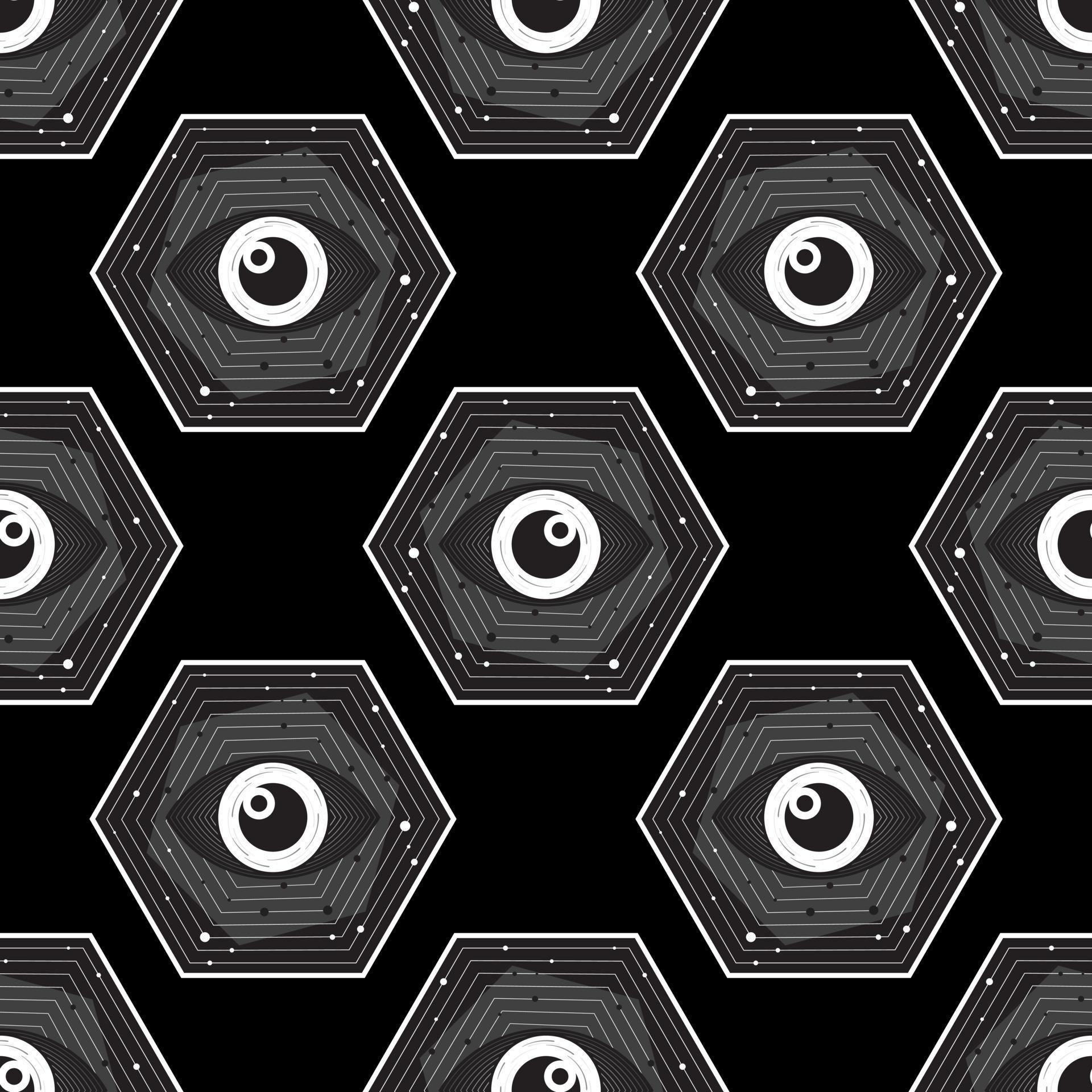 eyes vector pattern 16191073 Vector Art at Vecteezy