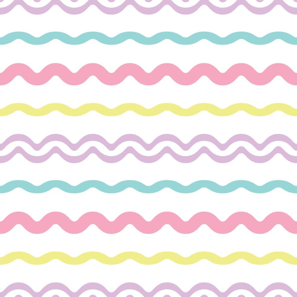 Colorful stripes, geometric vector pattern, abstract repeat background