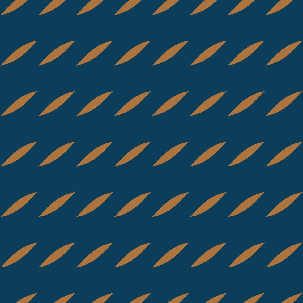 Orange and blue geometric vector pattern, abstract repeat background