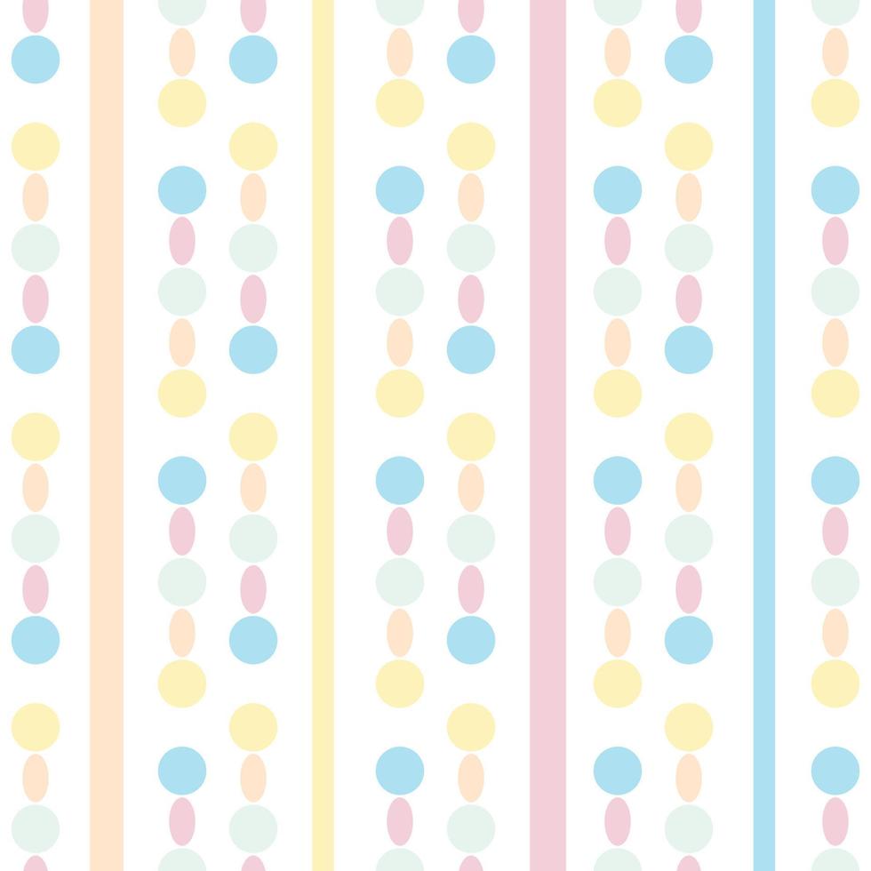 Cute colorful abstract vector pattern for children, seamless repeat