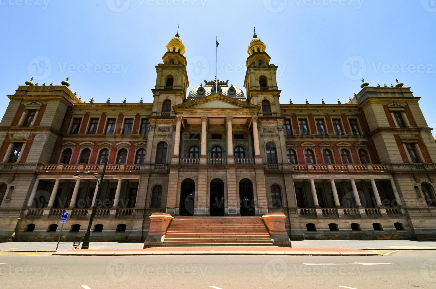 Palace of Justice in Church Square in The Pretoria, a square at the historic centre of the city of Pretoria, South Africa. photo