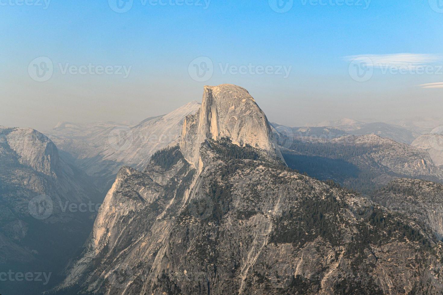 Glacier Point, an overlook with a commanding view of Yosemite Valley, Half Dome, Yosemite Falls, and Yosemite's high country. photo