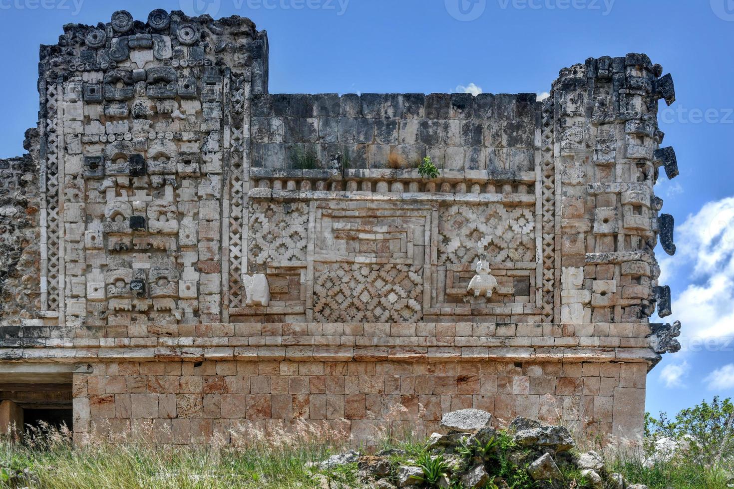 Quadrangle of the Nuns in the Yucatan in Uxmal, Mexico. photo