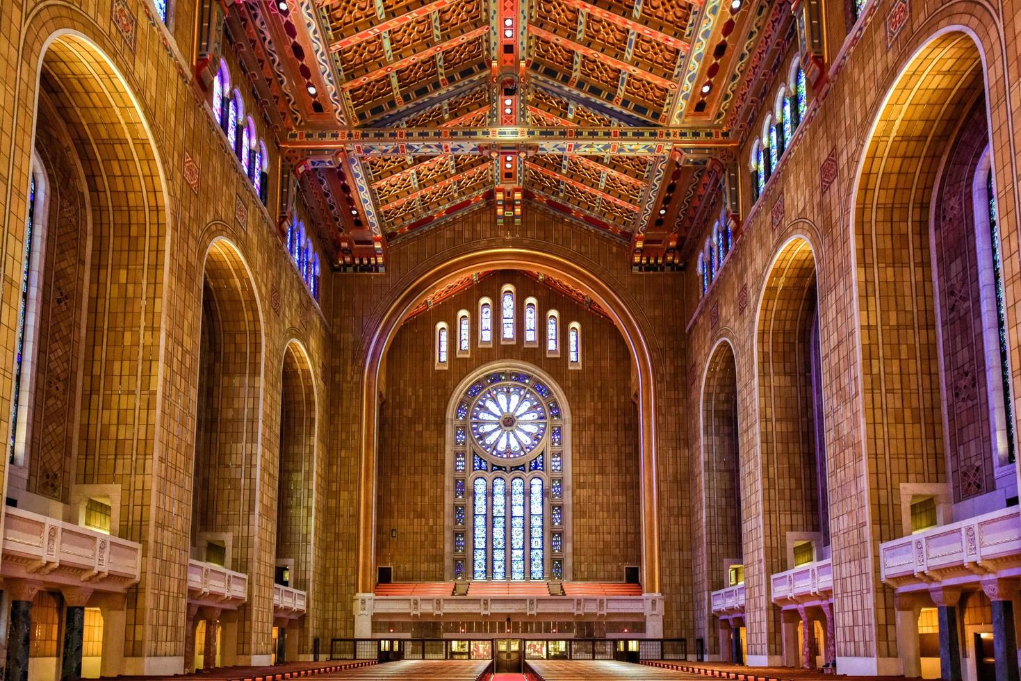 Temple Emanu-El was the first Reform Jewish congregation in New York City and, because of its size and prominence, has served as a flagship congregation in the Reform branch of Judaism, 2022 photo