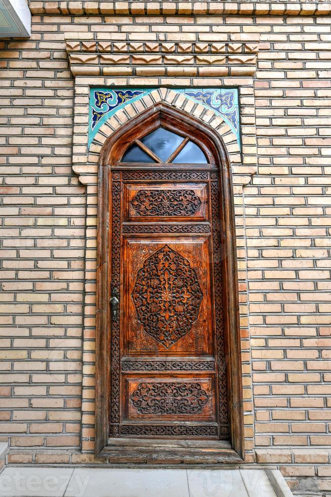 Shayhantaur Memorial Complex in Tashkent, Uzbekistan. The Mausoleum of Sheikh Hovendi at-Tahur is an architectural monument in Tashkent, Uzbekistan. photo