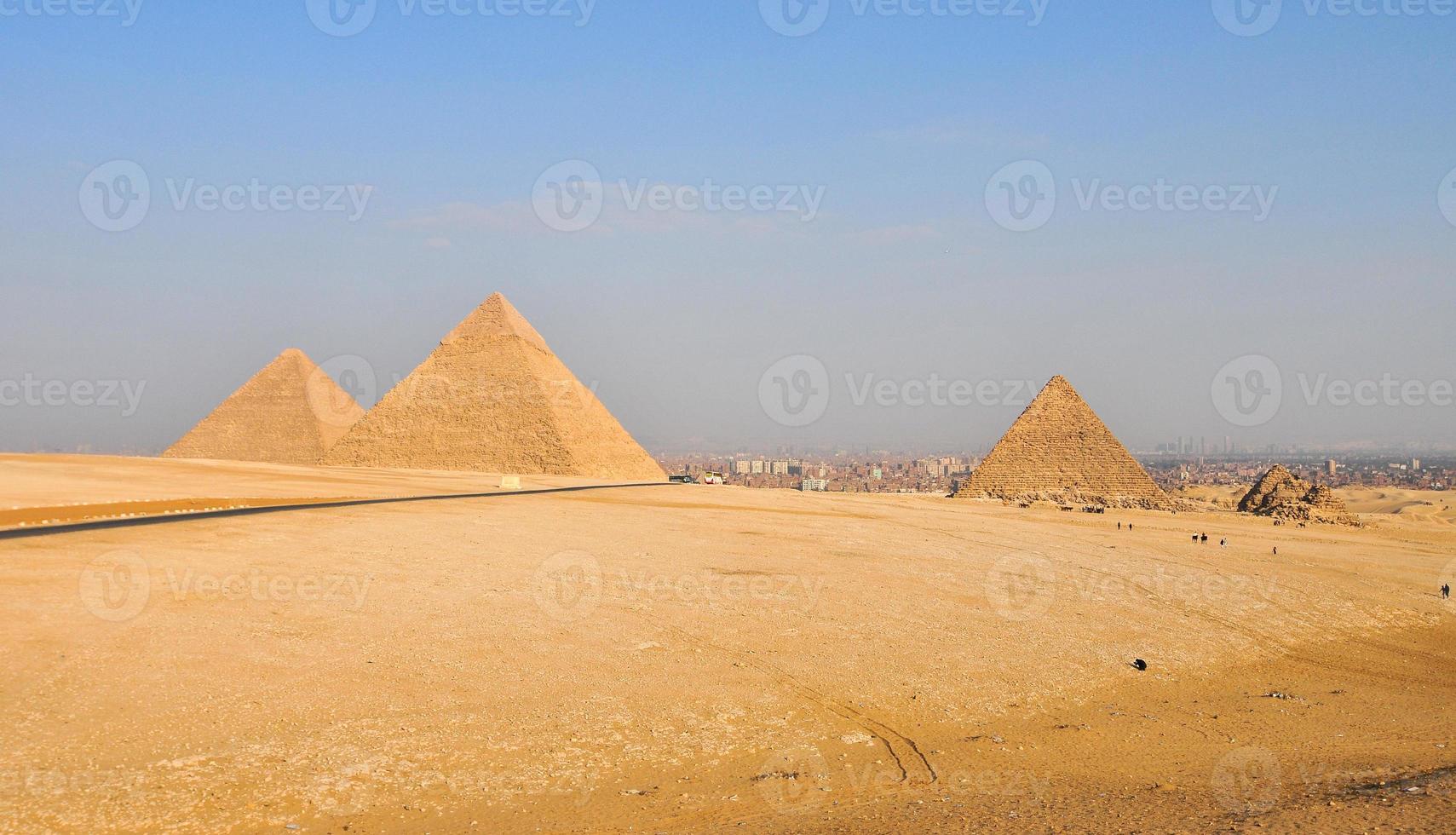 Egyptian Pyramids of the Giza Plateau, Cairo photo