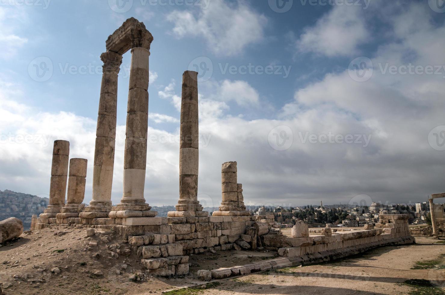Temple of Hercules - Amman, Jordan photo