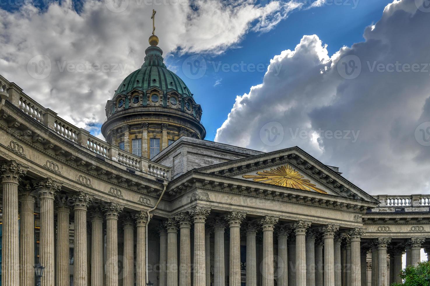 Kazan Cathedral. A Russian Orthodox Church in Saint Petersburg, Russia. photo