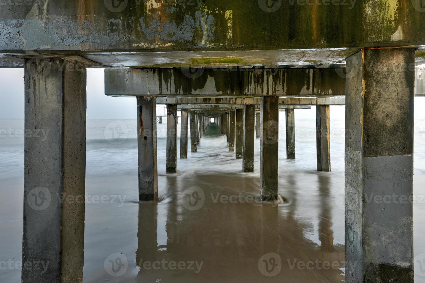 Under the Pier at the Beach photo