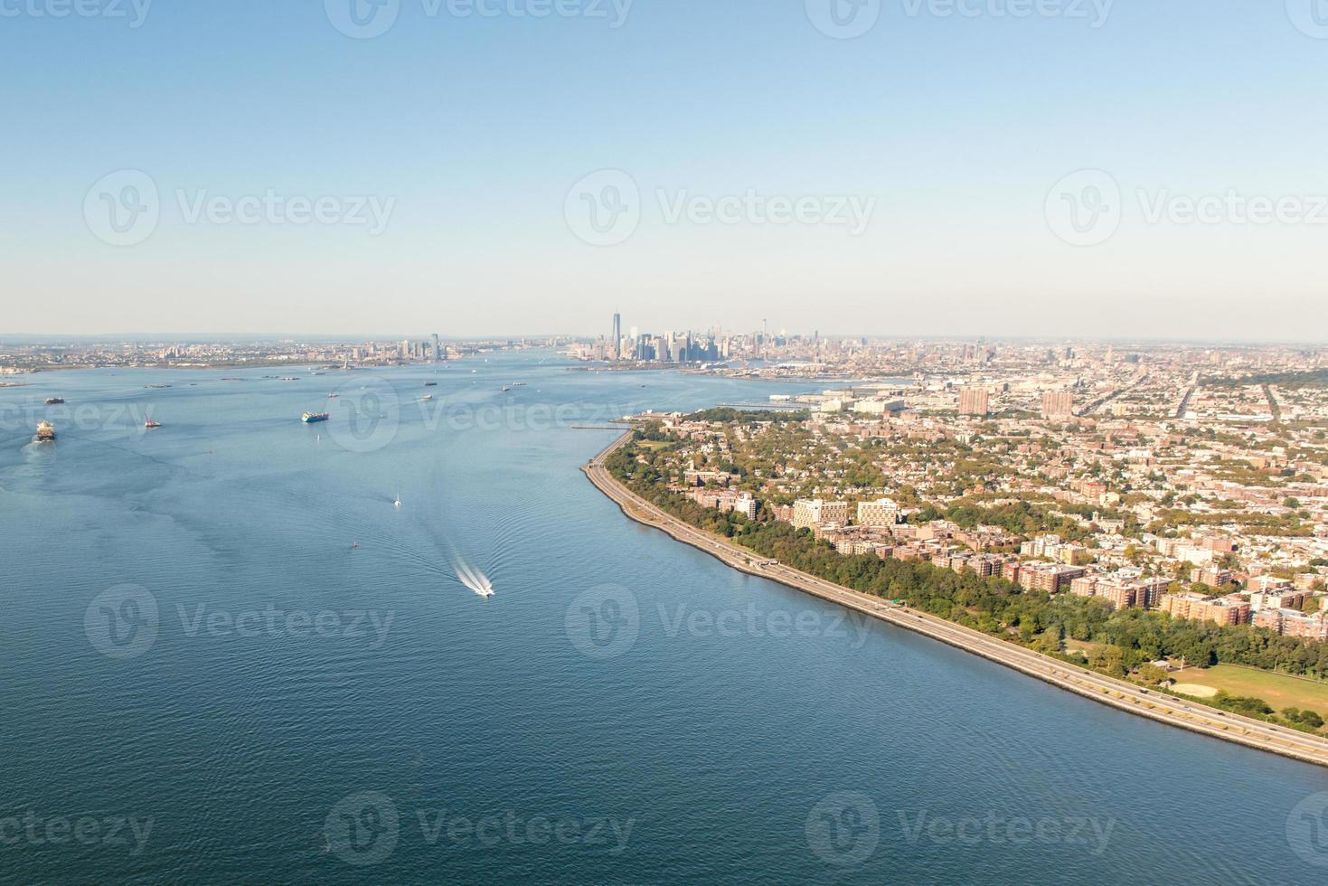 Aerial View of New York and New Jersey photo