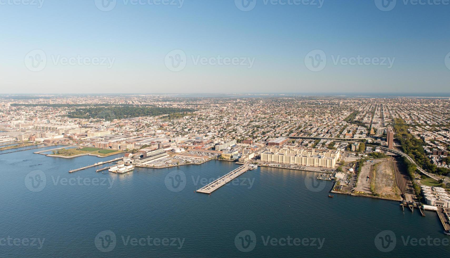 Aerial View of Manhattan, New York photo