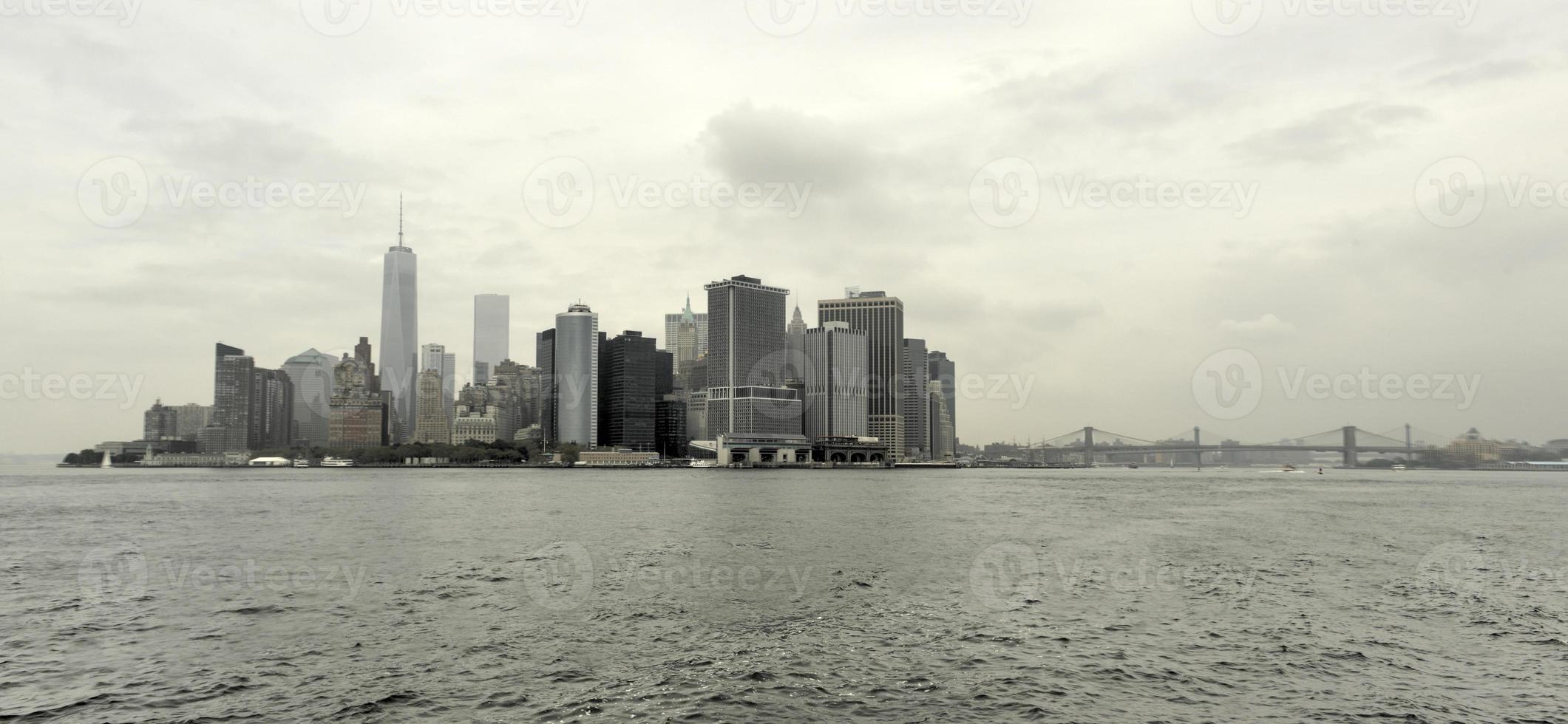 View of Downtown Manhattan, New York photo