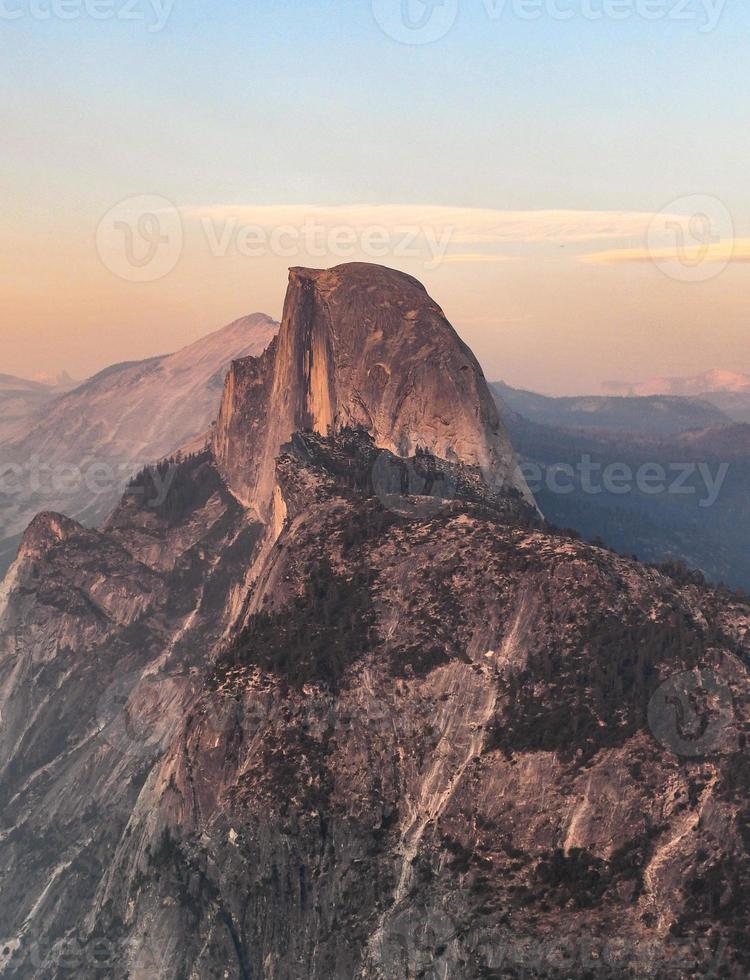 Glacier Point, an overlook with a commanding view of Yosemite Valley, Half Dome, Yosemite Falls, and Yosemite's high country. photo