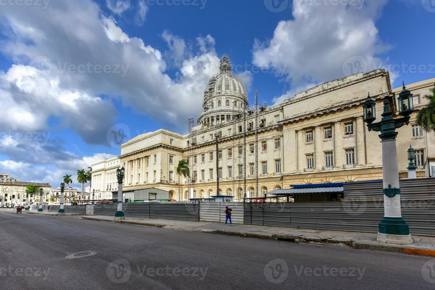 Havana, Cuba - January 8, 2017 -  National Capital Building in Havana, Cuba. photo