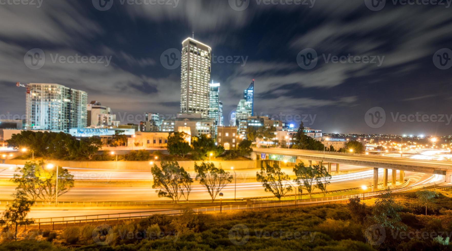 The Perth Skyline from Parliament House at Dusk photo