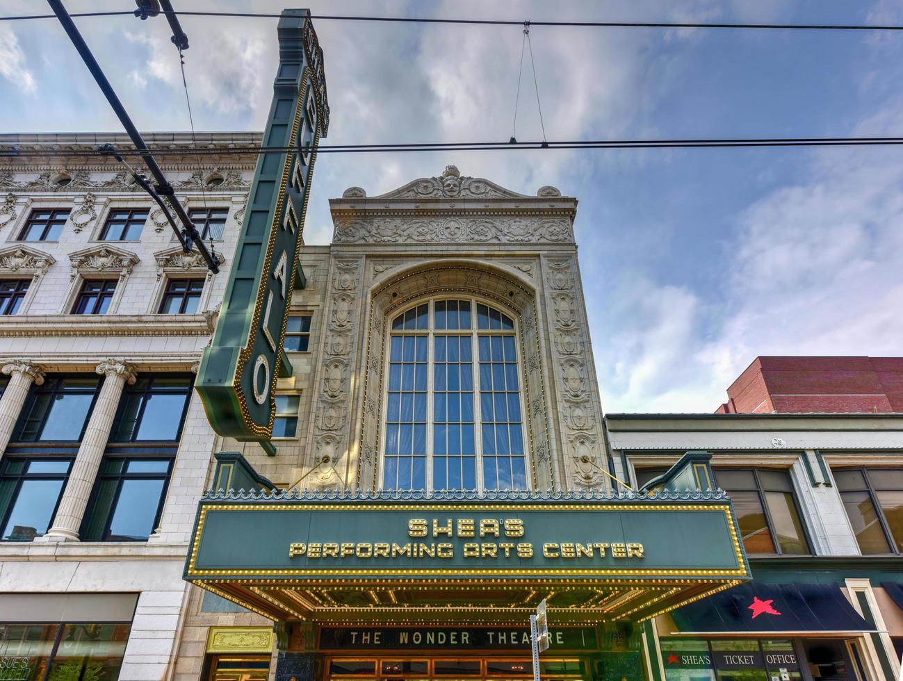 Buffalo, New York - May 8, 2016 -  Shea's Performing Arts Center is a theater for touring Broadway musicals and special events in Buffalo, New York. photo