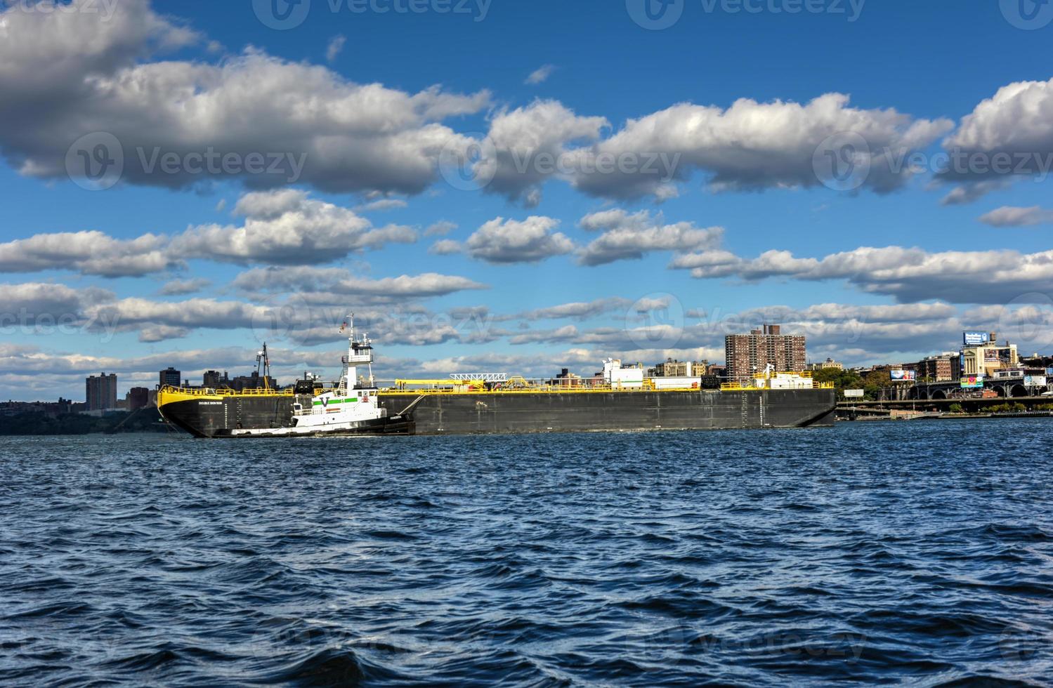Tug Boat in Hudson River photo