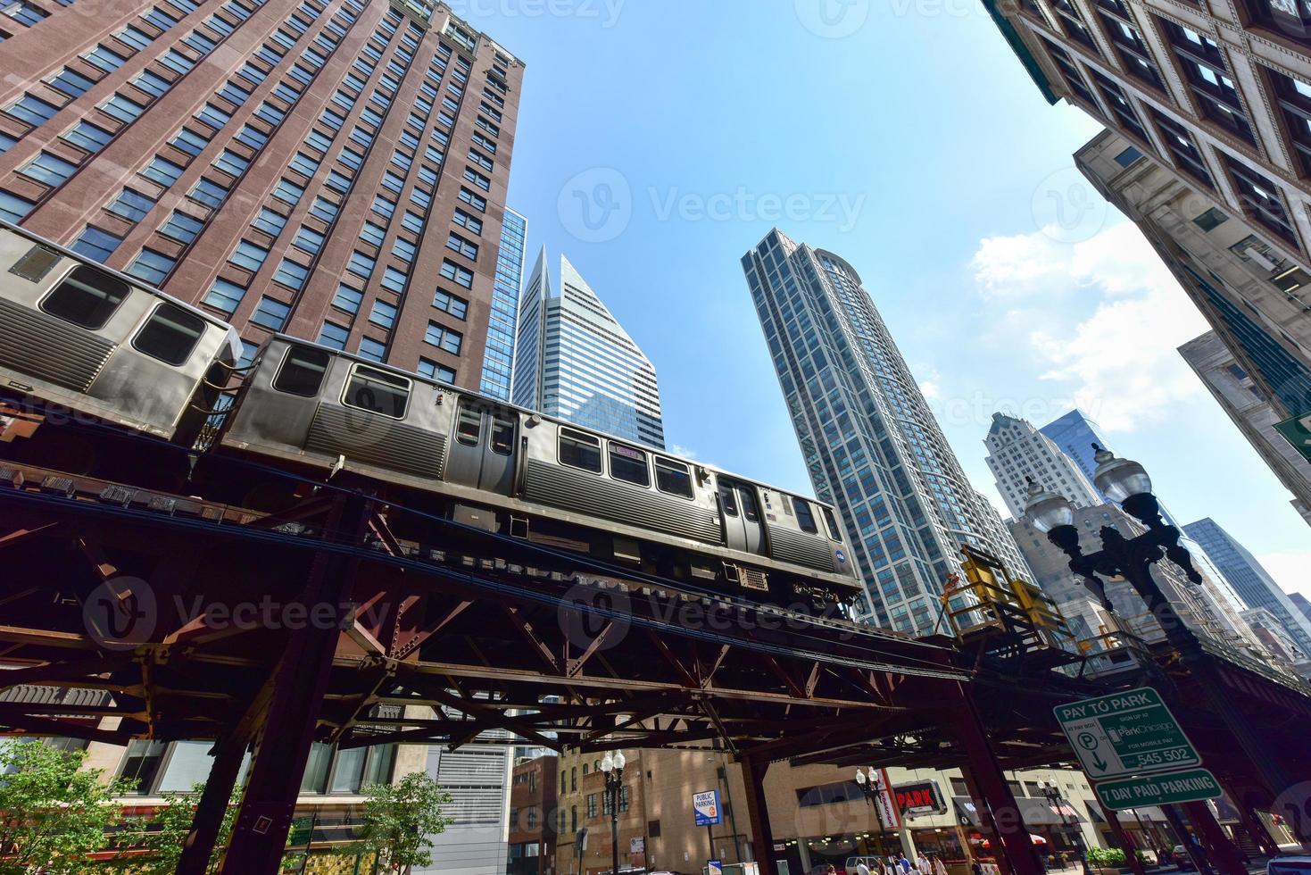 Chicago CTA Subway Loop photo