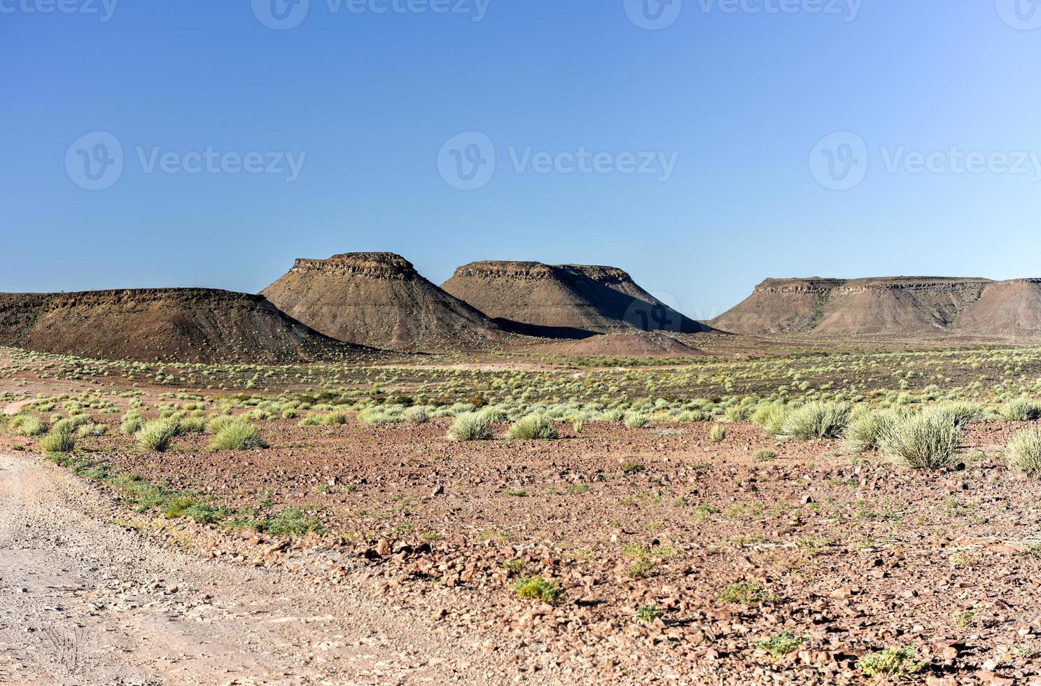 cañón del río fish -namibia, áfrica foto