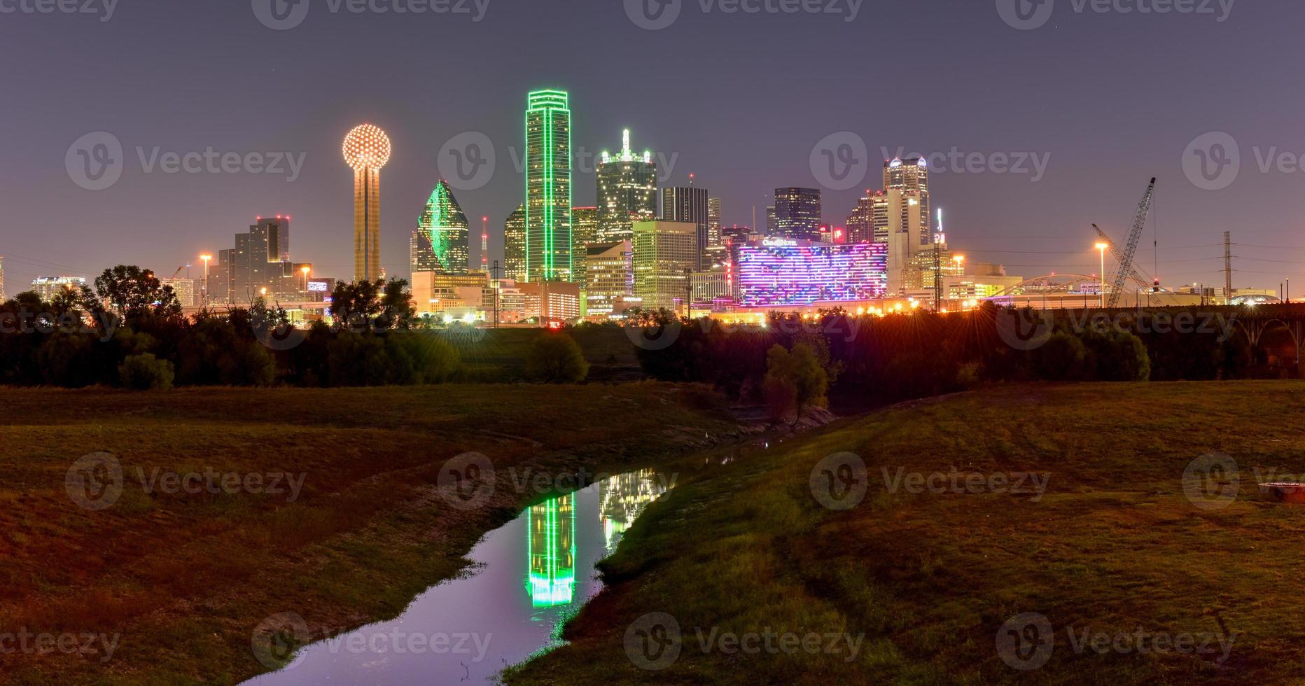 Dallas Skyline at Night photo