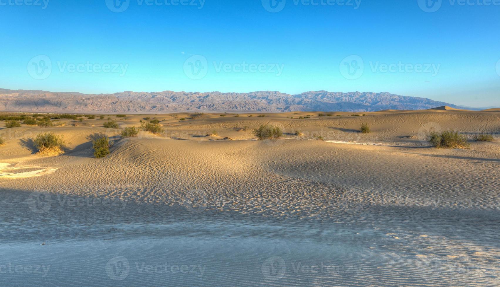 Mesquite Flat Sand Dunes, Death Valley photo