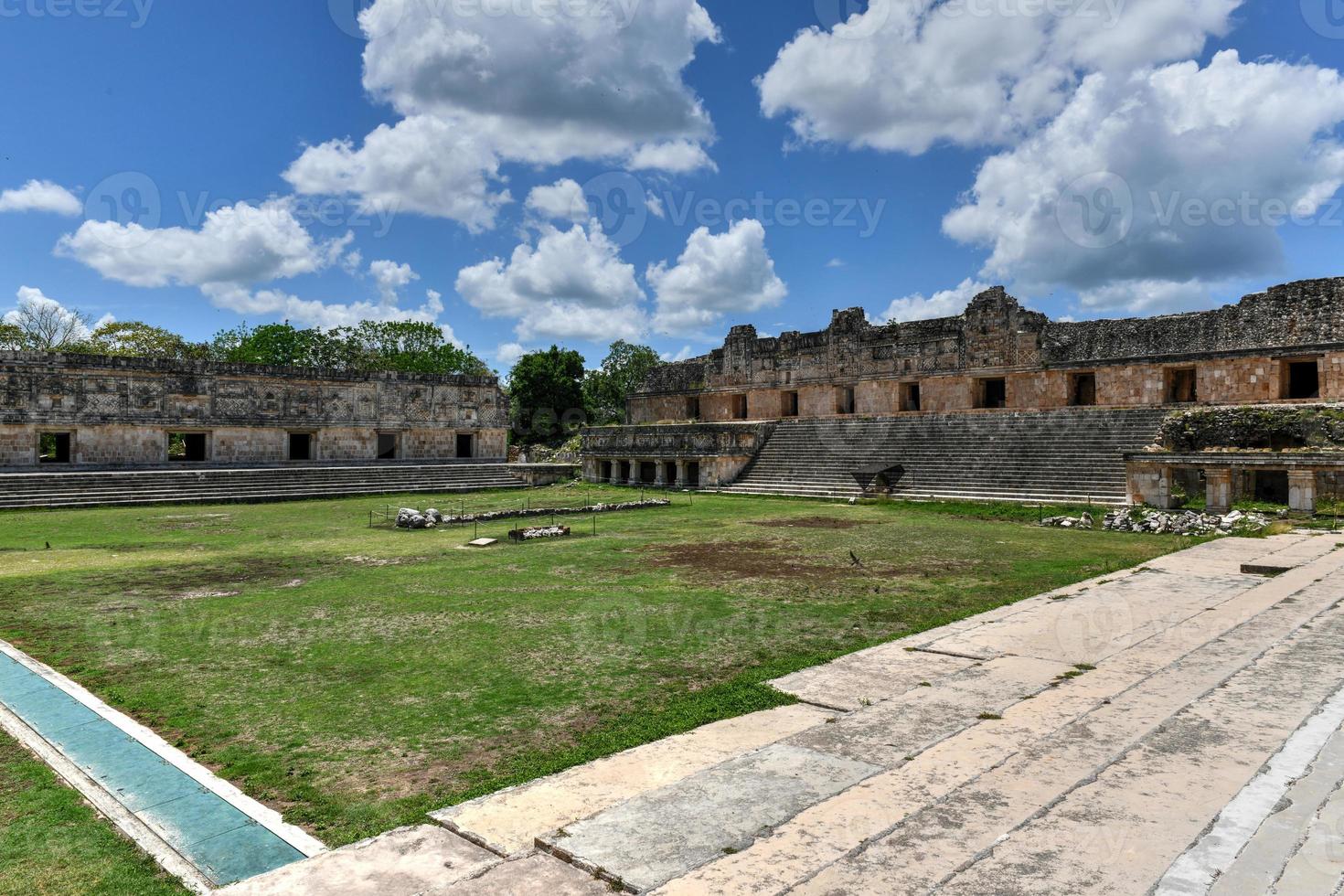 Quadrangle of the Nuns in the Yucatan in Uxmal, Mexico. photo