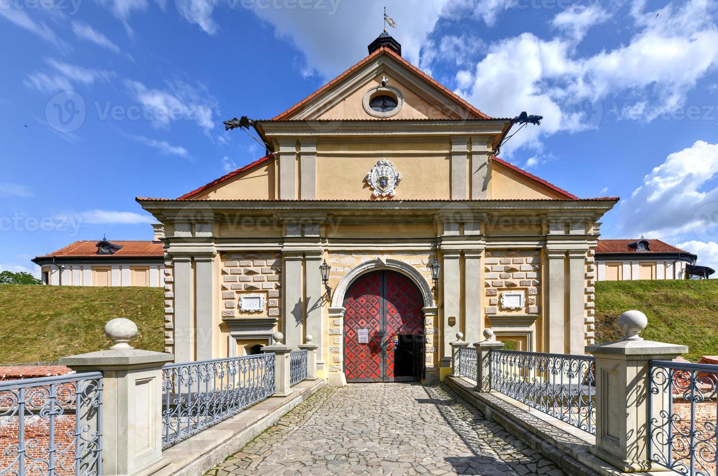 Nesvizh Radziwill Castle is a residential castle of the Radziwill family in Nesvizh, Belarus. photo