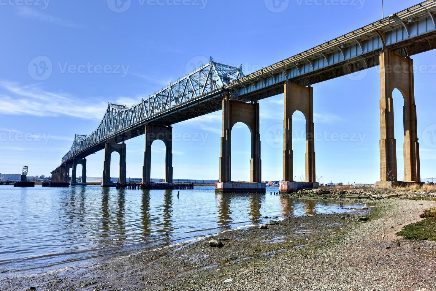 The Outerbridge Crossing is a cantilever bridge which spans the Arthur Kill. The Outerbridge, as it is often known, connects Perth Amboy, New Jersey, with Staten Island, New York. photo