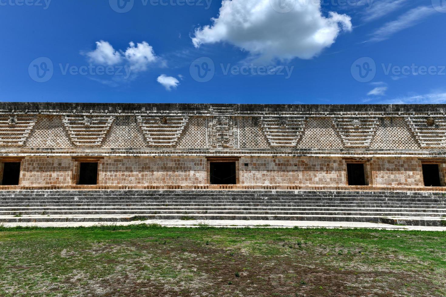 Quadrangle of the Nuns in the Yucatan in Uxmal, Mexico. photo
