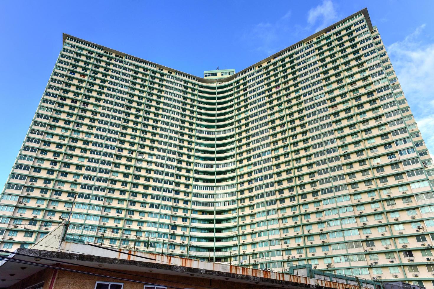 Havana, Cuba - Jan 15, 2017 -  Edificio FOCSA building in Havana, Cuba. The FOCSA building is 123m tall and is among the five tallest buildings in Cuba. photo