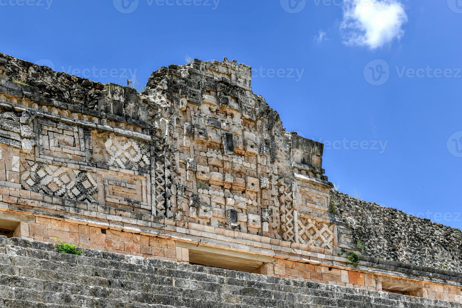 Quadrangle of the Nuns in the Yucatan in Uxmal, Mexico. photo