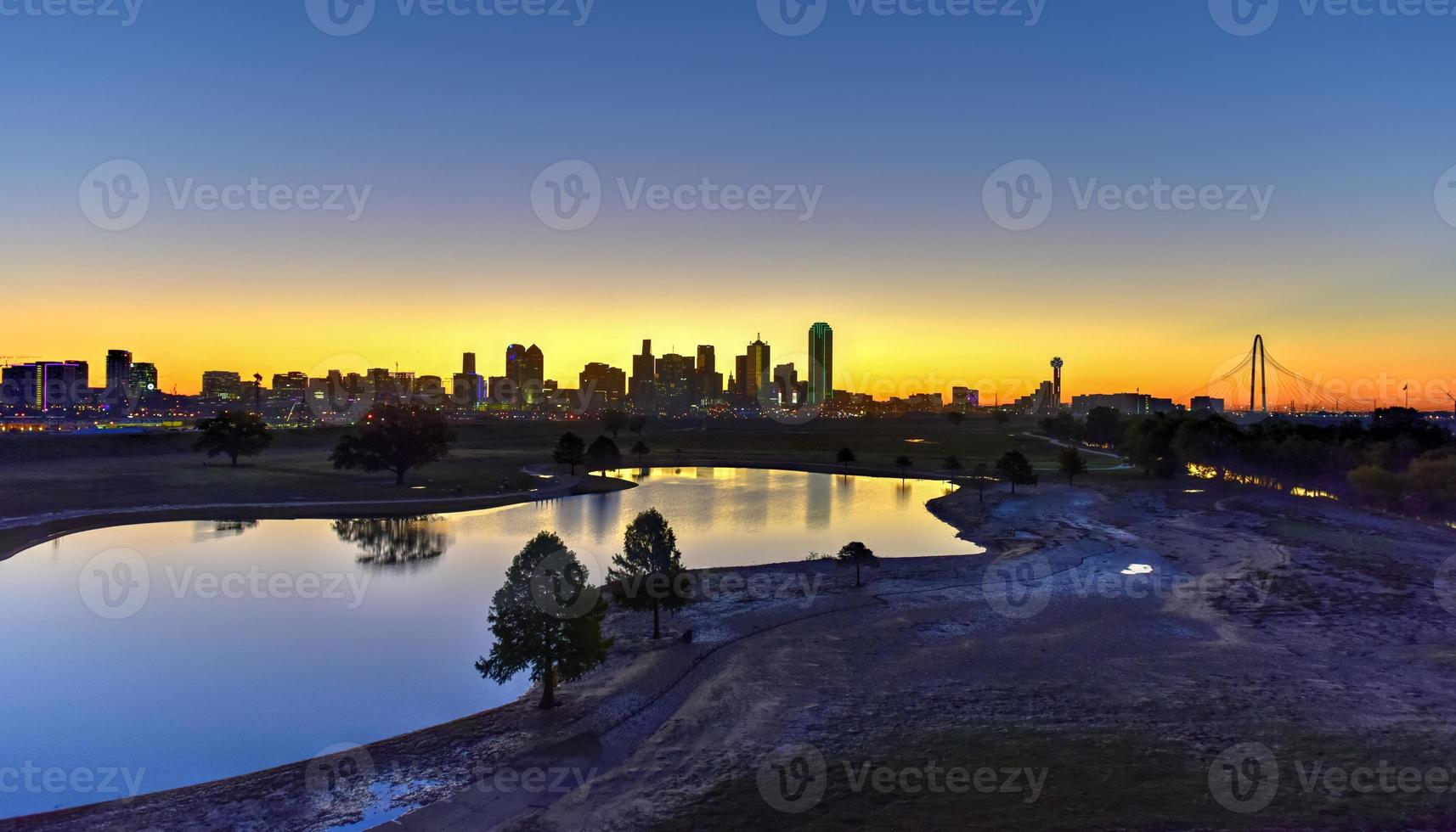 Dallas Skyline at Sunrise photo