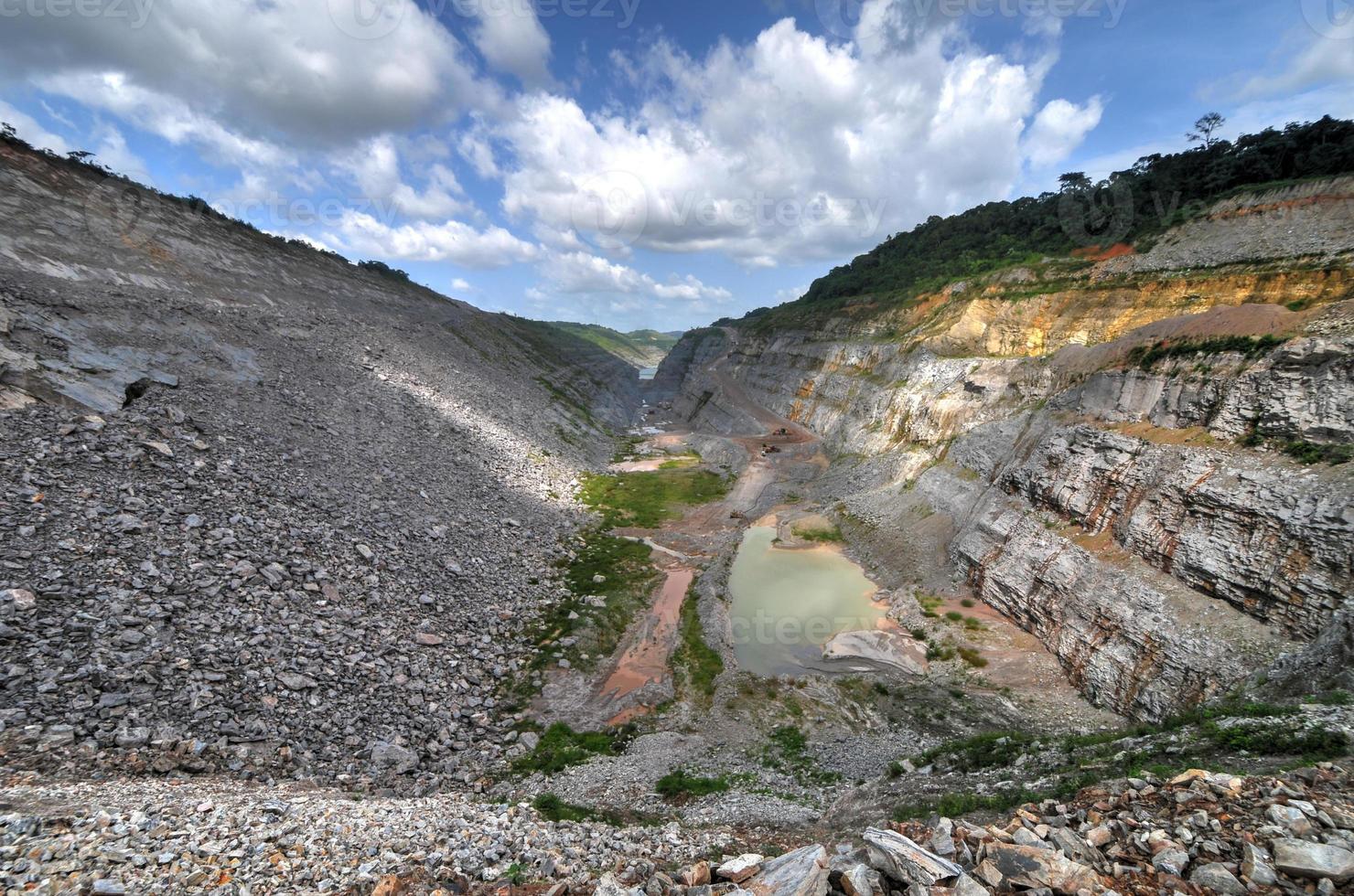 Open Pit Gold Mine, Africa photo