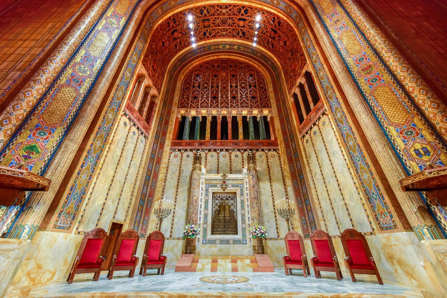 Temple Emanu-El was the first Reform Jewish congregation in New York City and, because of its size and prominence, has served as a flagship congregation in the Reform branch of Judaism. photo