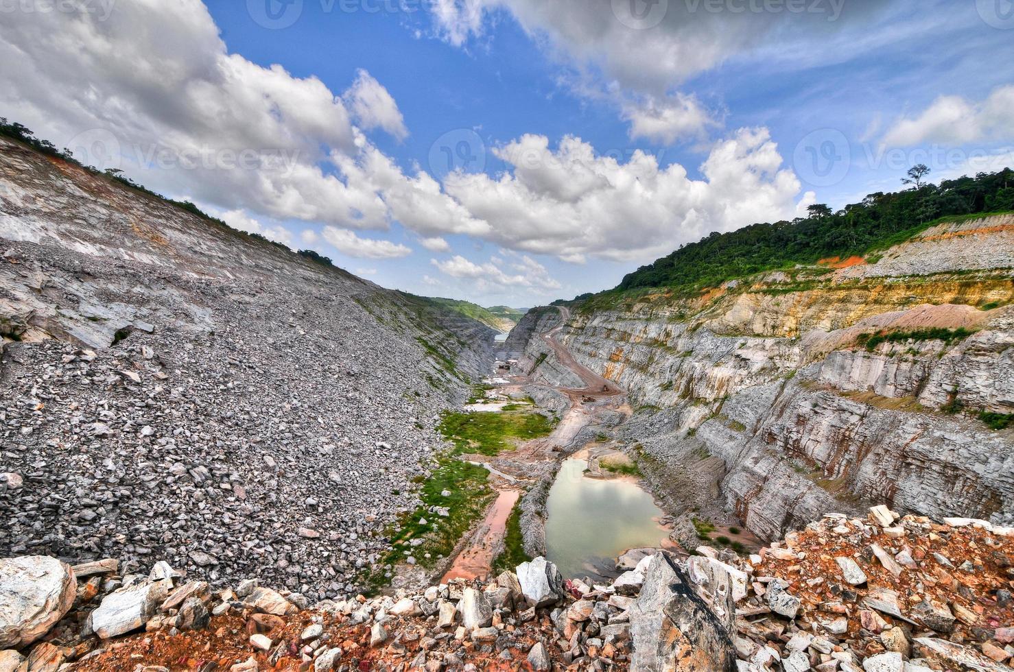 Open Pit Gold Mine, Africa photo