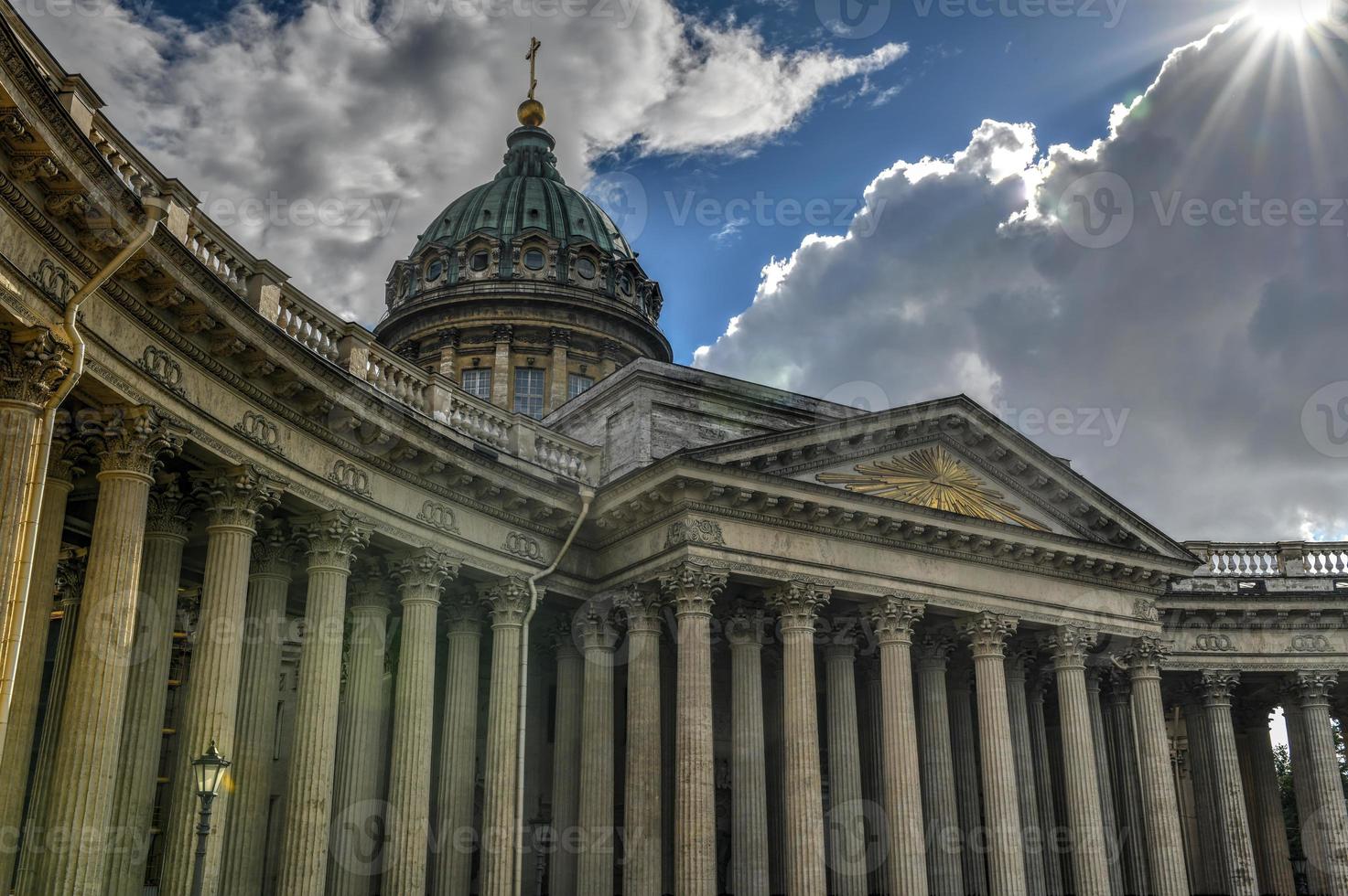 Kazan Cathedral. A Russian Orthodox Church in Saint Petersburg, Russia. photo