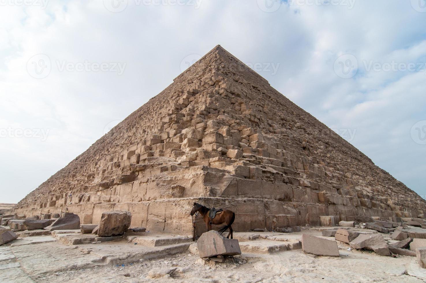 Egyptian Pyramids of the Giza Plateau, Cairo photo