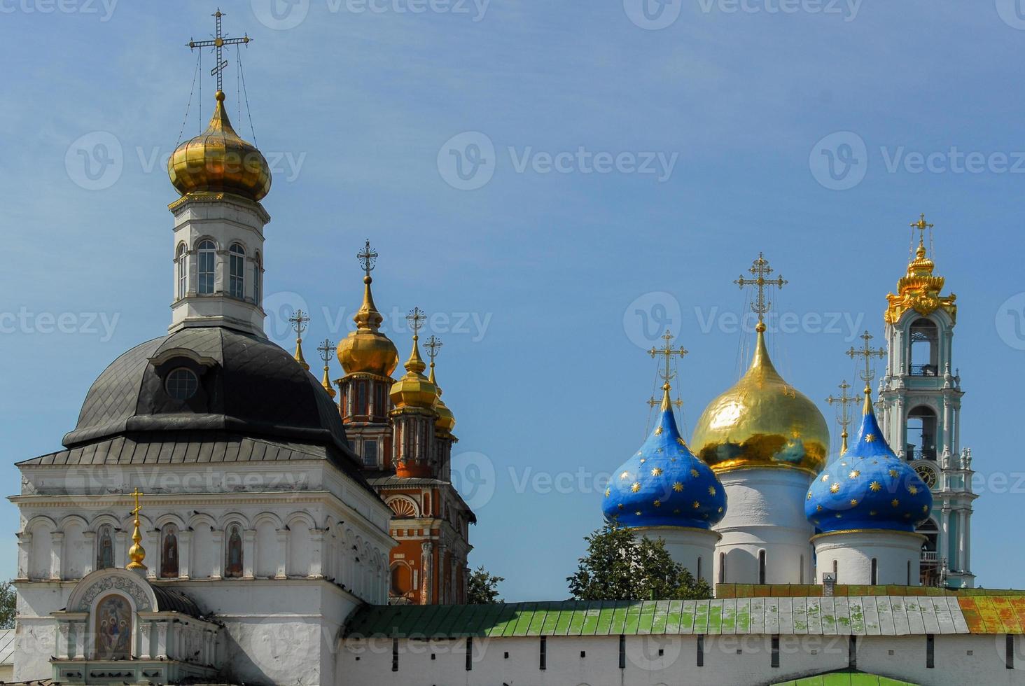 conjunto arquitectónico de la trinidad sergius lavra en sergiev posad, rusia foto