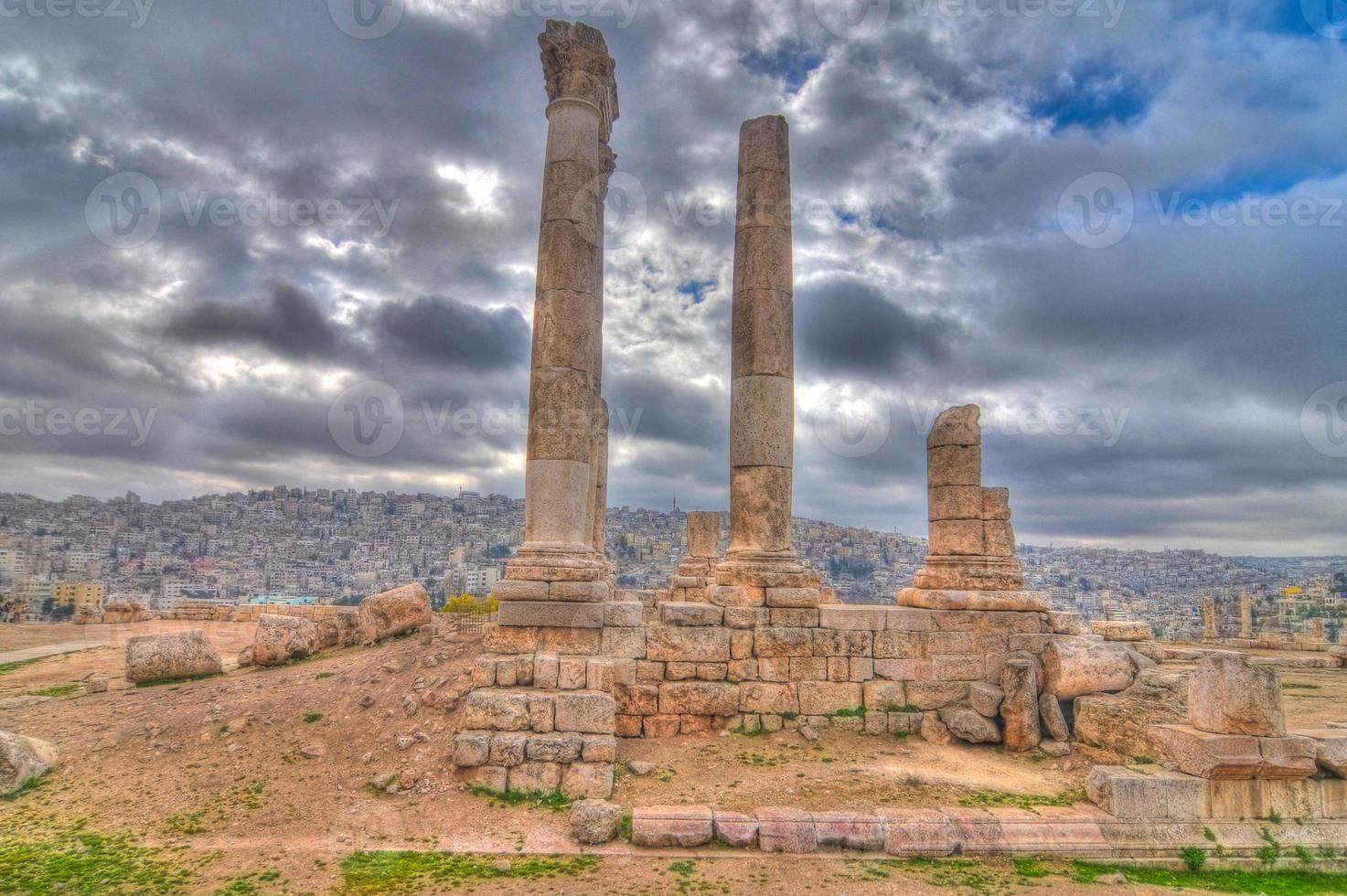 Temple of Hercules - Amman, Jordan photo