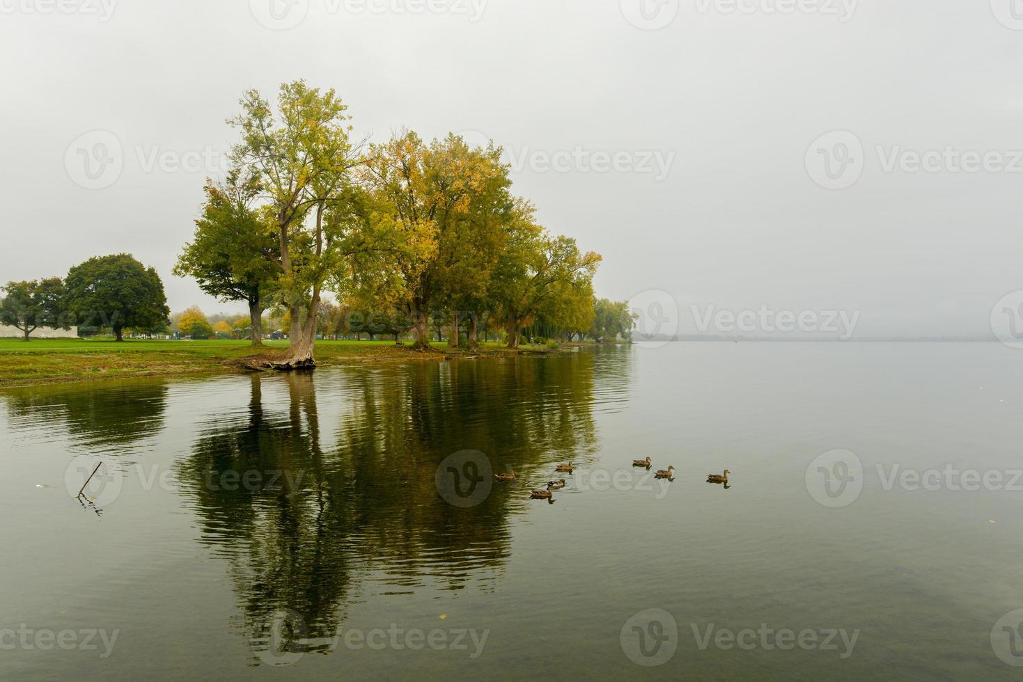 lago y parque onondaga foto