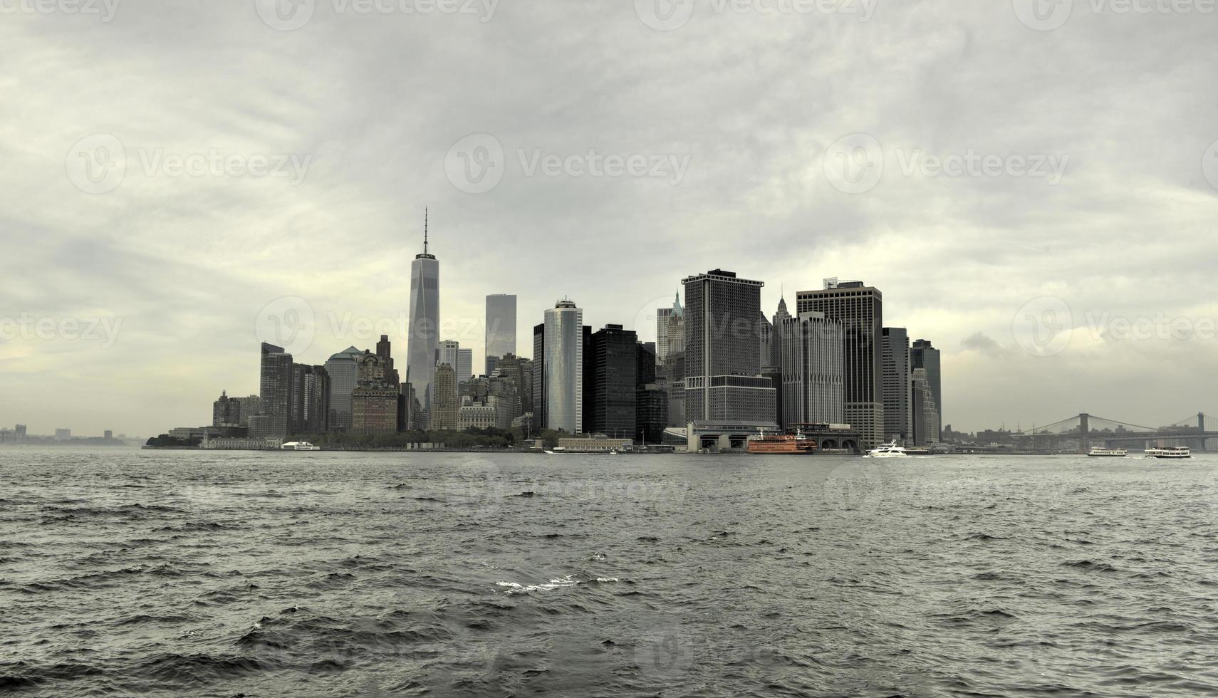 View of Downtown Manhattan, New York photo