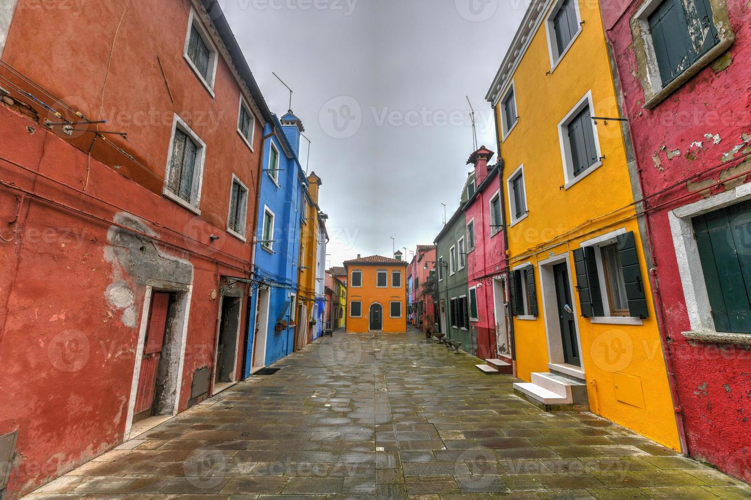 burano - venecia, italia foto