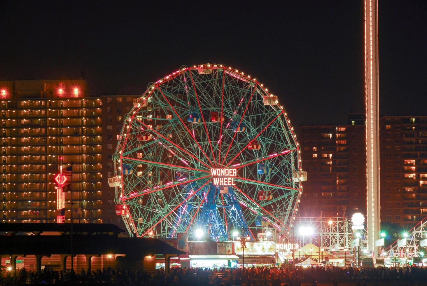 Wonder Wheel -  Coney Island's Luna Park in Brooklyn, New York, 2022 photo