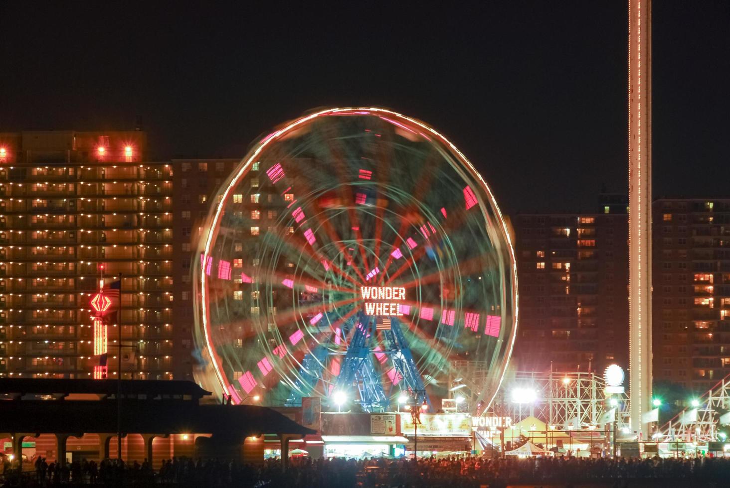 Wonder Wheel -  Coney Island's Luna Park in Brooklyn, New York, 2022 photo