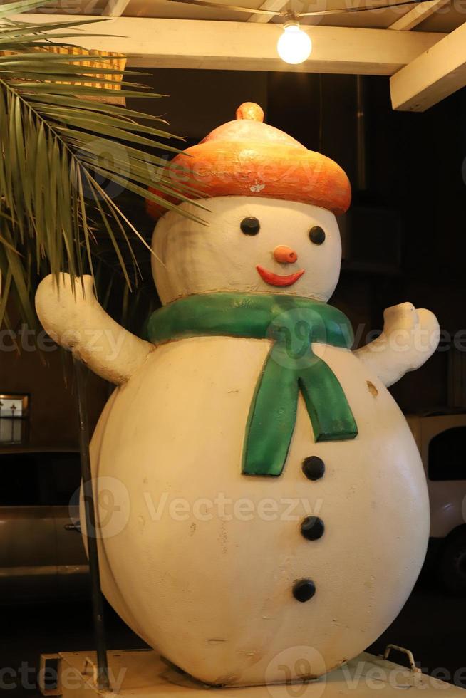 Toys and decorations for the New Year are sold in Israel. photo