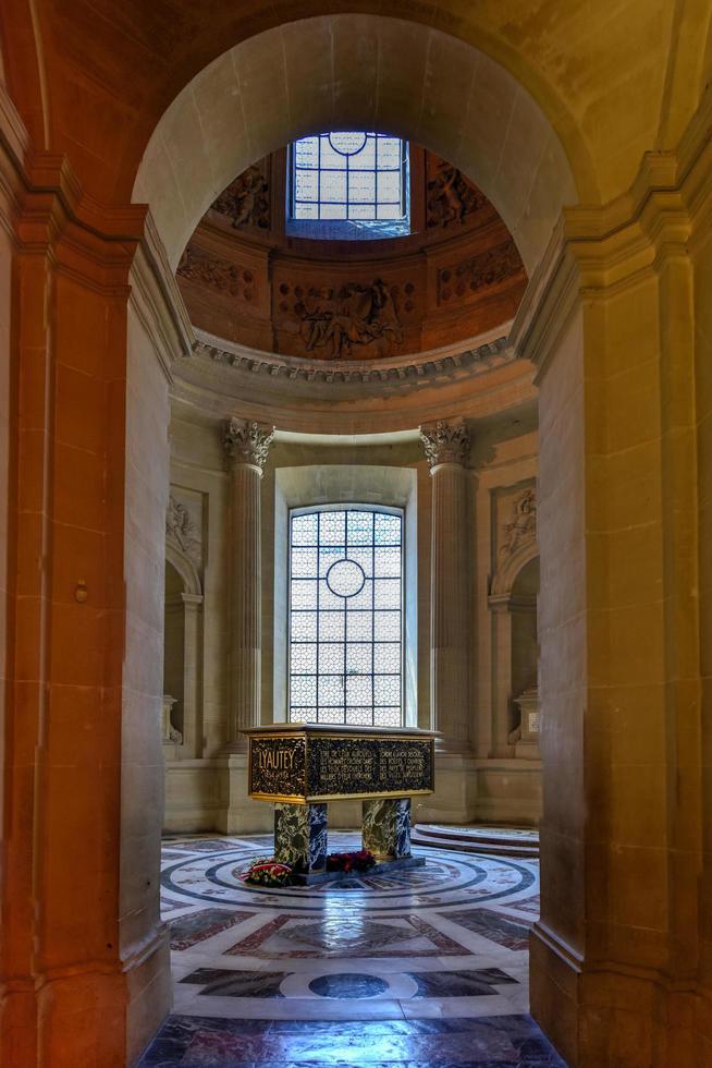 Paris, France - May 16, 2017 -  Lyautey monument in the Musee de l'Armee national military museum of France located at Les Invalides in the 7th arrondissement of Paris. photo